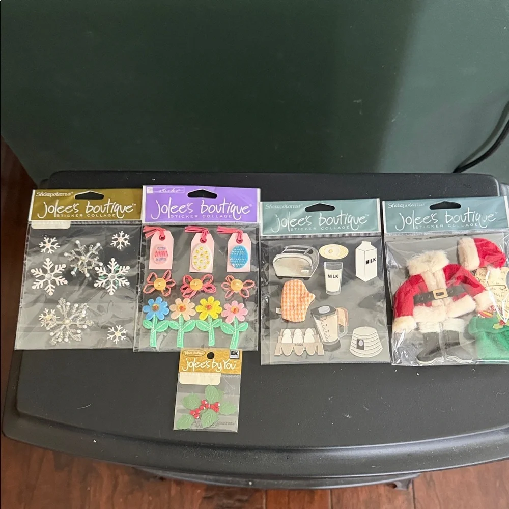 Jolee's Boutique‎ Assorted Sticker Embellishments - Multi-Color Pack
